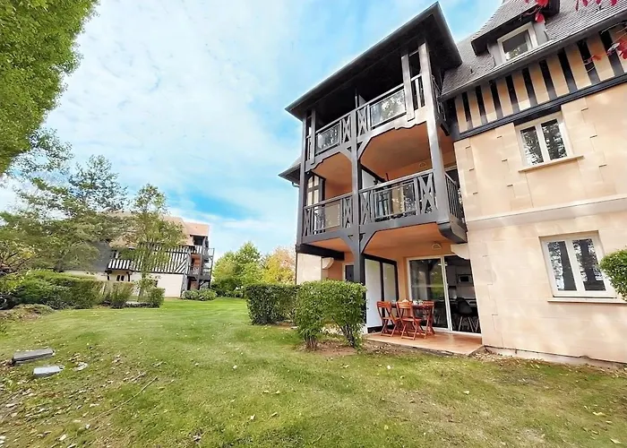 Vue Sur Le Golf En Rez-de-chaussee - Piscine Chauffee Accessible De Mai A Septembre شقة دوفييل